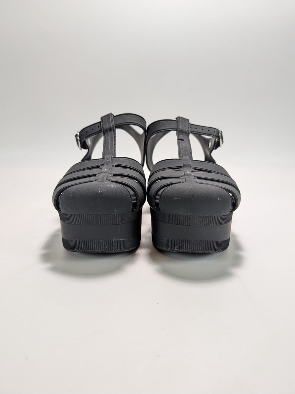 Jeffrey Campbell Candied Platform Jelly Sandals - Black - Picture 2 of 11
